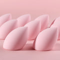 For Wholesale High Quality Beauty Makeup Sponge Soft Latex Free pink Color Individual Box Package Custom Logo Washable Facial