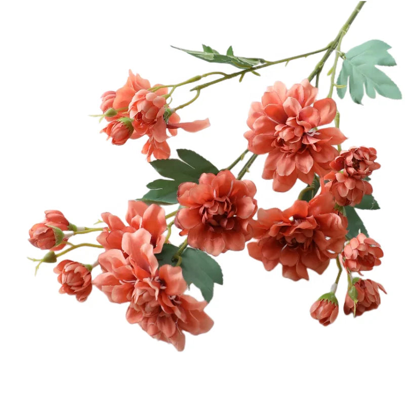 Wholesale 5 Forks Silk Peonies Artificial Flowers Peony for Wedding Home Decoration