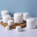 10g 20g 30g 50g 100g 150g 200g 250g 300g Double Wall White Smooth Pp Plastic Cosmetic Cream Jar