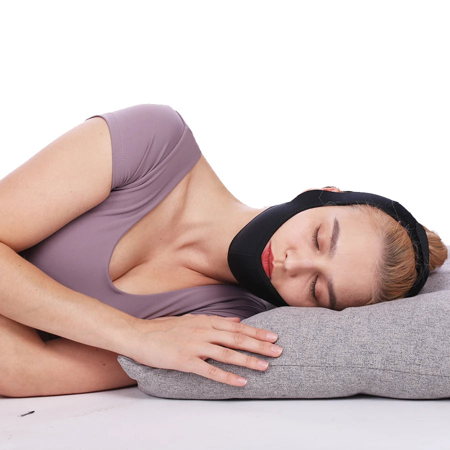 Hot Sale Anti Snoring Devices Ajustable Stop Snoring Solution for Men and Women Anti Snoring Chin Strap