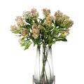 High End Wholesale Artificial 2 Branch Green Real Touch Berry Stems Skimmia for Home Christmas Easter Back School Wedding