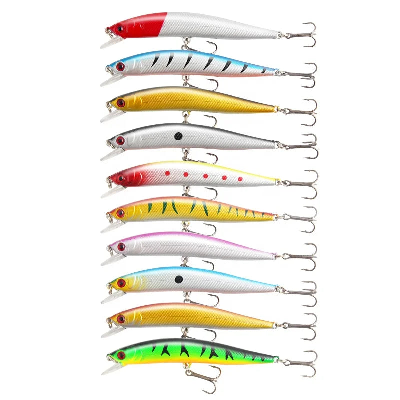 Fishing Bait 8.3g/100mm Floating Minnow Fhard Baits Artificial Bait Fishing Lures Suitable for Outdoor Fishing Top Ocean