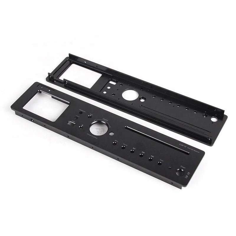 Directly CNC Machine Shop Custom High Precision CNC Milling Aluminum Amplifiers Front Control Panel