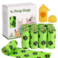 Private Label Biodegradable Perfumed Printing Dog Poop Bag With Dispenser