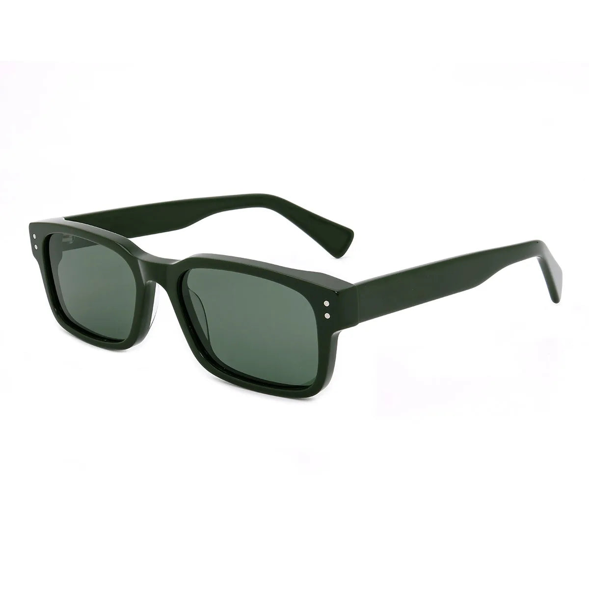 VSA25006 in Stocked Rectangle Acetate Sunglasses Good Quality Polarized Sunglasses for Mens