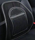 Customized Logo Breathable Waterproof Back Support Lumbar Massage Cushion Pain Relief for Car Seat & Office Seat Mesh