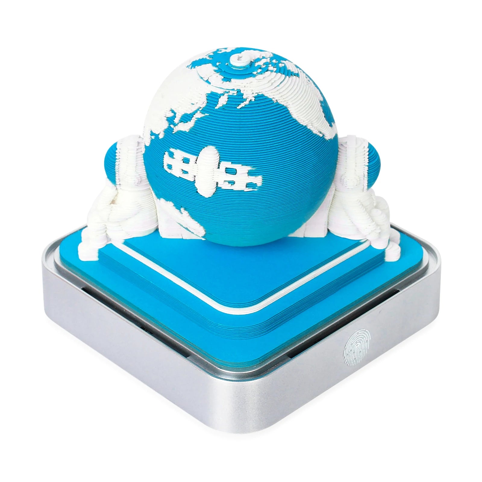 3D Notepad Home Decoration Earth Calendar Notes Corporate Gifts Led Lighted Memo Pad Terrestrial Globe Business Gift Notepaper