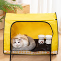 Pet Supplies Portable Foldable Cat Delivery Room Indoor Sleeping Bed Pattern Printing Cute Pet Tent