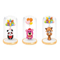 Hot Sales Assembly Micro Bricks Balloon Bear Panda Animal Model Mini Building Construction Toys for Kids