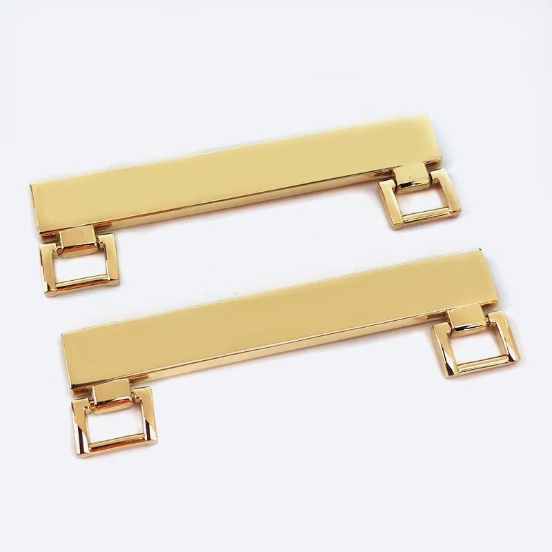 Deepeel MHD095 Handbag Hardware Accessories Purse Decorative Hanging Buckle Handle Frame Smooth Bag Handles