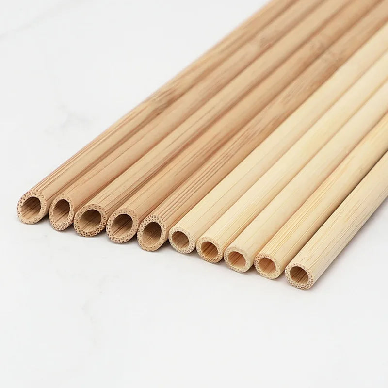 Hot Selling Biodegradable Grass Eco Friendly 100% Natural Biodegradable Minor Caliber 20cm Reusable Straws