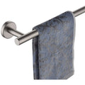 Modern 24 Inch Stainless Steel Bathroom Accessories Brushed Nickel Metal Towel Rod 24 Inch Towel Bar Modern Design for Bathrooms