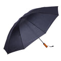 Large Size Light Weight Inverted or Reverse Travel Umbrella for Rain with Reflective Edge and 10 Ribs Umbrella