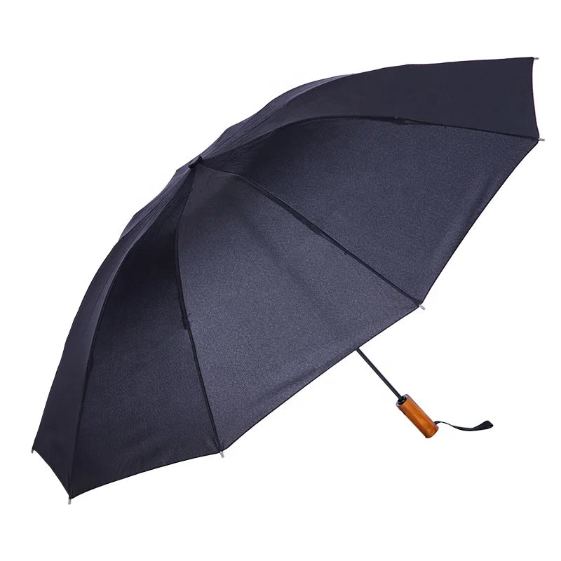 Large Size Light Weight Inverted or Reverse Travel Umbrella for Rain with Reflective Edge and 10 Ribs Umbrella