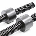 T10-T60 Right/ Left Hand Thread Carbon Steel 45# Trapezoidal Threaded Rod with 1m/1.5m/2m/3m Length
