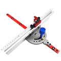 Woodworking Router Tool Precision Table Saw Miter Gauge with Aluminum Miter Fence
