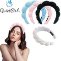 Terry Towel Cloth Fabric Sponge Spa Headband for Women Skincare Face Washing Makeup Removal Hair Accessories
