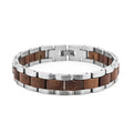 DODO DEER Wood Steel Mixed Combined Jewelry Bracelet Customized LOGO Handmade Wooden Bracelet for Women Men