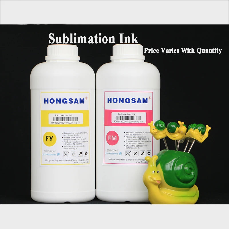 Hongsam High Density Heat Transfer Sublimation Ink for Sublimation Printer Epson Printheads Digital Printing