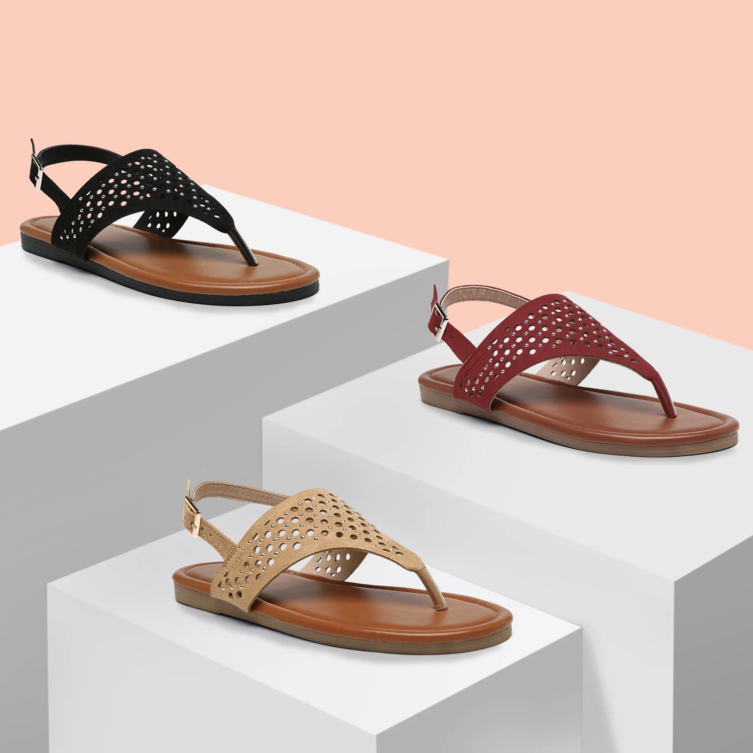 Designers Fashion Rope Flat Casual Women's Summer Waterproof Outdoor Anti-Slip Cushioning Lightweight Sandal