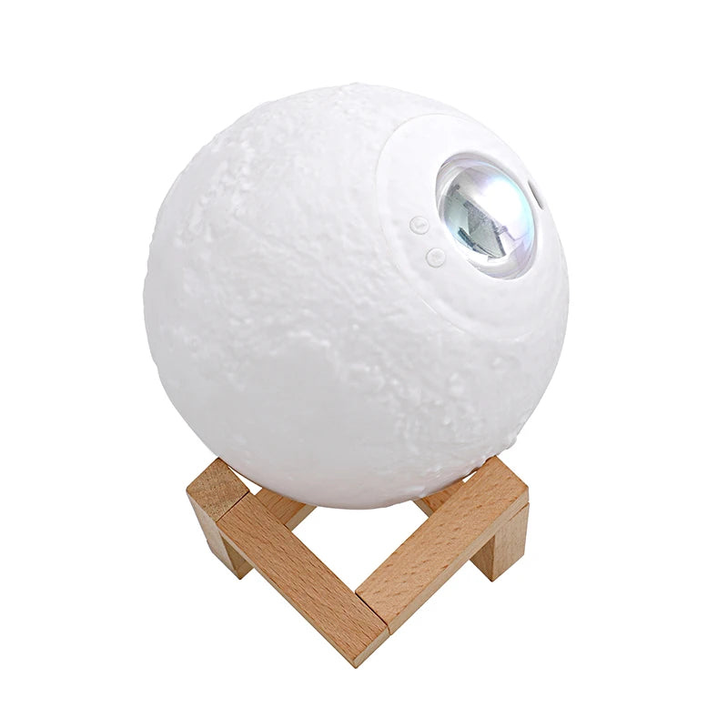 AGQ New Arrival Mini Room Decoration Christmas & Birthday & New Year Gift LED White Yellow 3D Moon Lunar Sunset Lamp