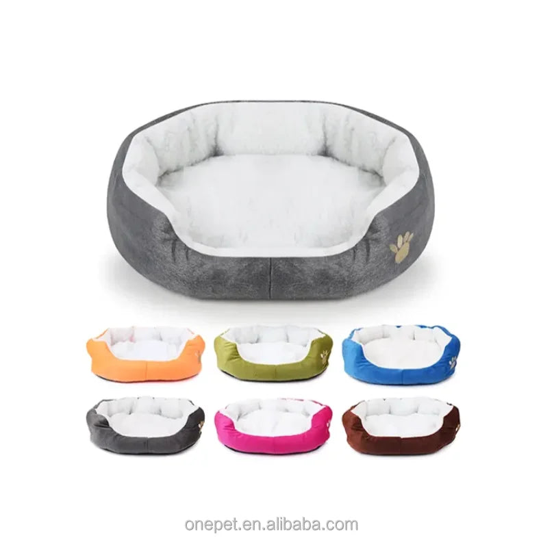 Luxury Design Ultra Cozy Pet Bed Waterproof Oxford Rectangle Dog Removable Bed