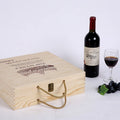 Cork Wine Box New Designed Wooden Wine Box Single Bottle Wooden Wine Box
