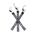 Wrist Keychain Cellphone Lanyard with Logo Printed Polyester Nylon Short Hand Bag Strap