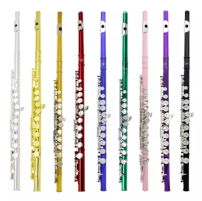 Beginner 16-Hole Colorful C Tone Flute Musical Instrument for Beginners