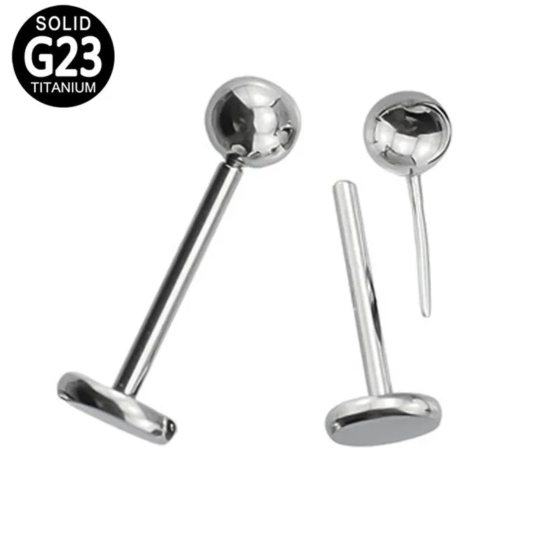 Ready to Ship G23/ASTM F-136 Threadless Titanium Ball