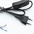 EU Power Cord 1m 1.8m 220V Pigtail Electric Cable Euro Plug Power Supply Cable for Extension Sockets Outlet Lamps