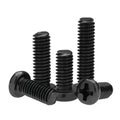 M1.6 M2 M2.5 M3 M3.5 M4 M5 M6 M8 Black Oxide Stainless Steel 304 Phillips Pan Head Machine Screws