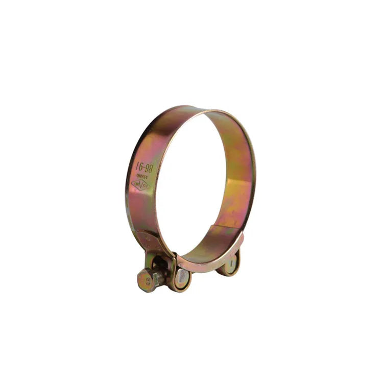 TheOne Heavy Duty Single Bolt Pipe Hose Clamps High Pressure Stainless Steel 201.304/316 Polished Surface SBHC-01 Model