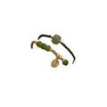 Chinese Style Braided Rope Bracelet for Women Natural Miyuki Emerald Bead Adjustable Hand Decorations Bracelet