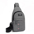 Korean Style Men's Outdoor Sports Oxford Cloth Chest Bag Trendy Street Crossbody Hiking Backpack for Mountaineering Hiking