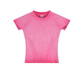 DCY Y2K Clothing Digital Printing Solid Thick T-ShirtScoop Neck T Shirt for WomenSublimation T Shirts Blank