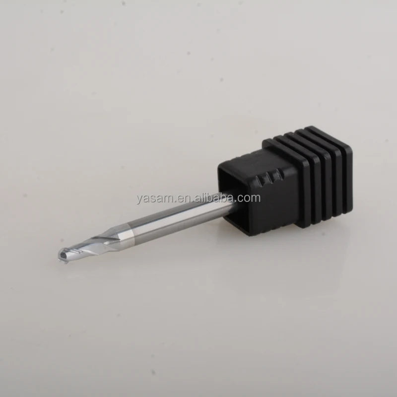 SLONS S100CU for Copper Alloy R3X6X75L  R3 CNC Cutter Tungsten Solid Ball Nose Carbide End Mills