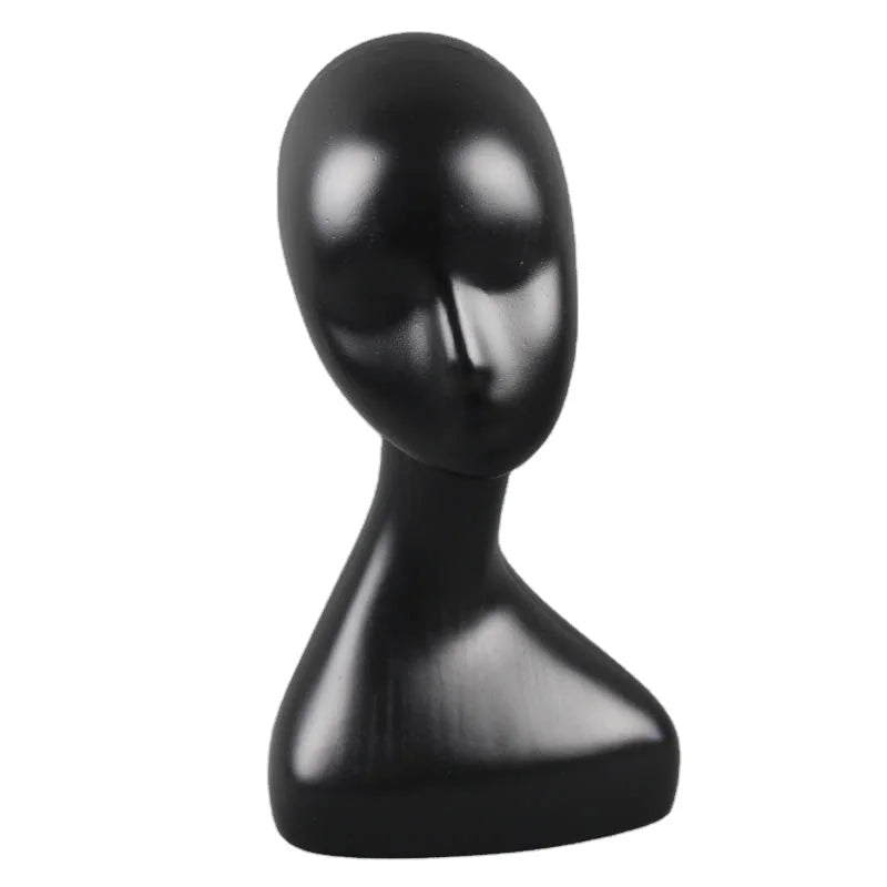 Plastic Mannequin Head Hat Scarf Wig Display Stand