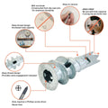 Premium Zinc Drywall Anchors and Screws Kit Wall Anchor Drywall