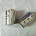 Bonedry 713 Holographic Metallic PET 8CM*120M Roll Hot Stamping Foil for Fishing Lure