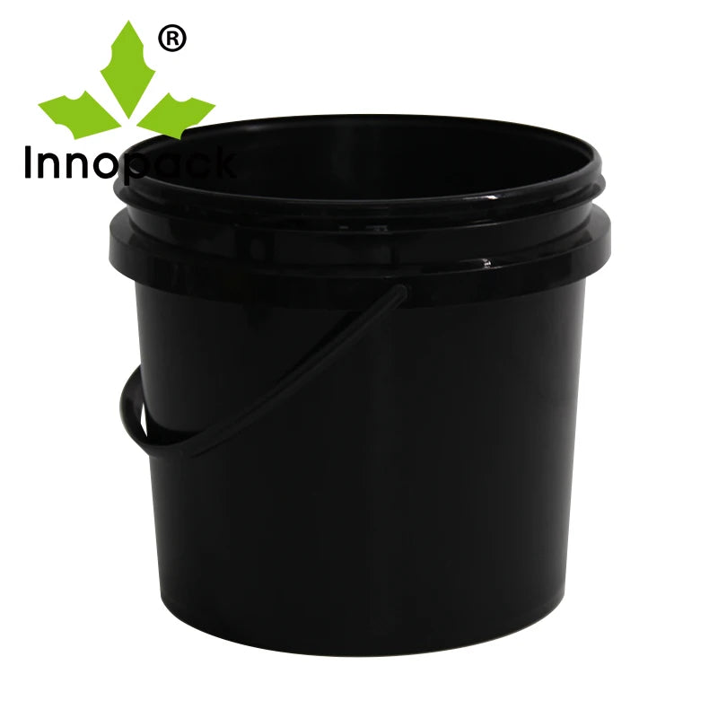 5 gal plastic bucket 20 round plastic bucket with handle and lid