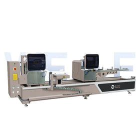 WEIKE CNC Intelligent CNC Double Head Mitre Aluminum Profile and PVC Window and Door Making Machine