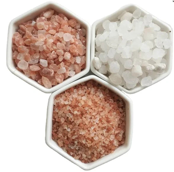 Hot Selling Natural Dried Raw AD Processed 1~2mm 2~5mm Pink Himalayan Bath Salt From Pakistan