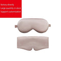 Wholesale Custom Logo Eyemask Sleeping Satin Silk Eye Mask Travel Natural Adjustable Silk Sleep Eye Shade