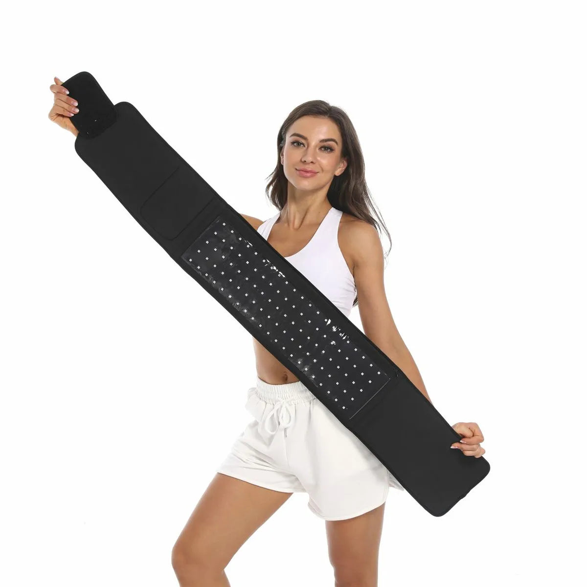 Vibration  Near Infrared LED Red Light Therapy Wrap Wearable Wearable Pad Red Light Therapy Belt