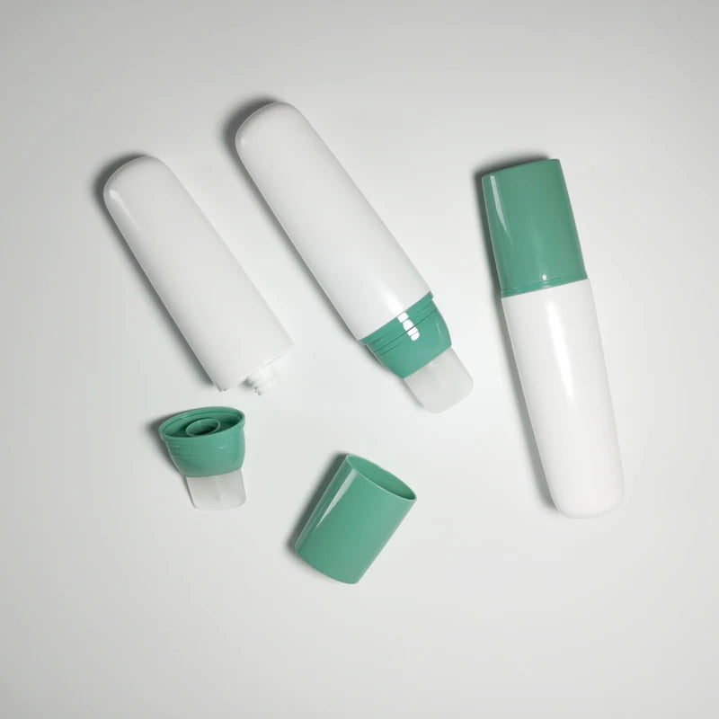M602 60g 100g Slightly Acid Centella Asiatica Small Bubble Stick Inverted Smear-type Mud Stick Facial Cleanser Plastic Bottle