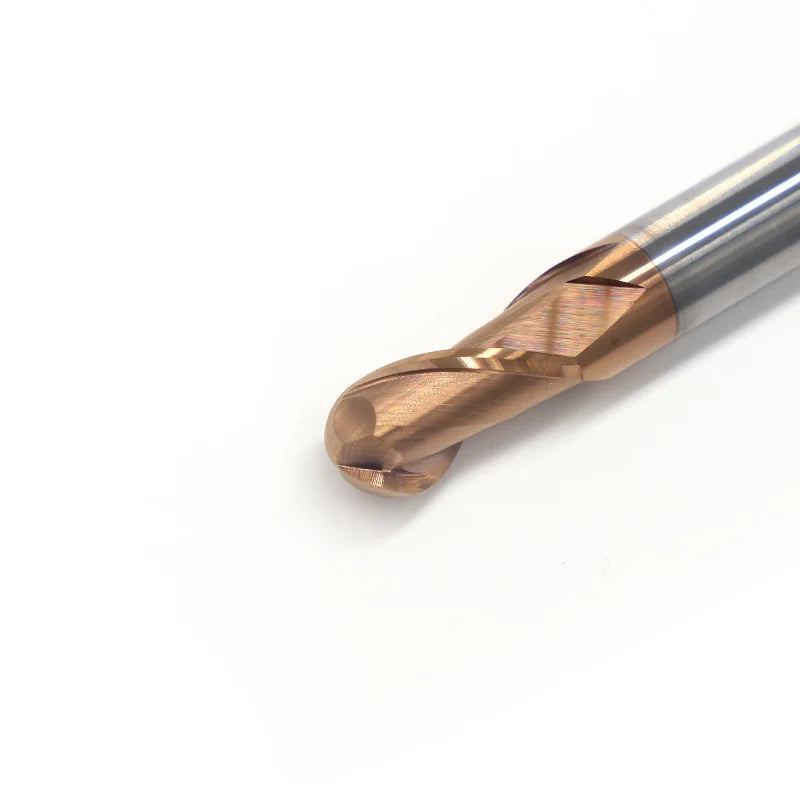 For DESKAR 2F-R4.0mmX8X16X60 HRC60 Carbide End Mill 4mm 2-Flute Straight with ODM & OEM Customization Options