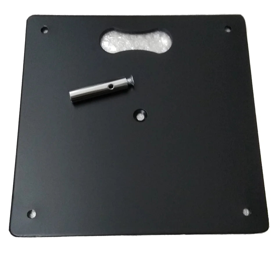 Customize Heavy Metal Iron Square Black Flag Economic Base Plate for Feather Flags