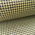 1m Wide 3k 200gsm H Weave Carbon Mixed Fabric I-shaped Hybrid Carbon Fiber Fabric Cloth Roll for Modification Decoration