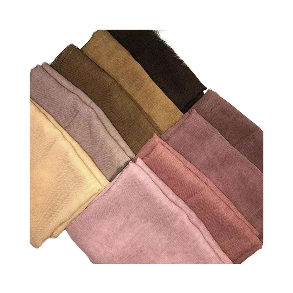 Women's Chiffon Voile Hijab With Long Style Newest Design Customized Scarf Shawl With Logo Wholesale for Muslims